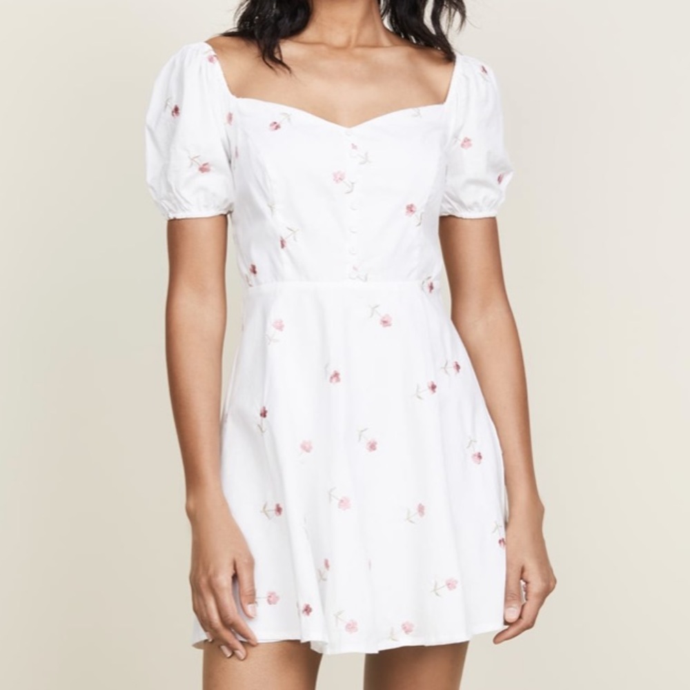 🌷 Re:named cute dress with embroidery